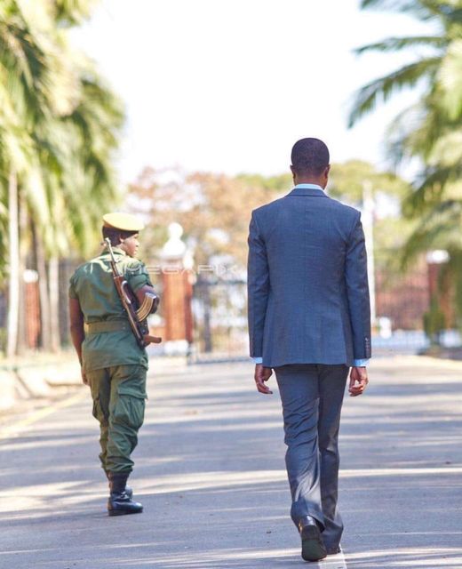 Pictures: Zambia’s Ex President Edgar Lungu Moves Out Of State House, Rents House Of Footballer Stopilla Sunzu
