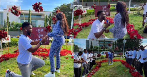 Man Causes Traffic as He Proposes to Girlfriend Inside Roundabout [WATCH VIDEO]