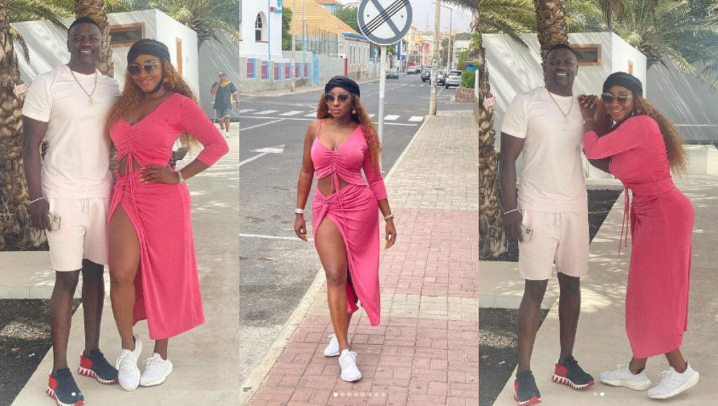 Gossip; Nollywood Acctress Ini Edo and Music Icon Akon Spotted In Romantic Pose