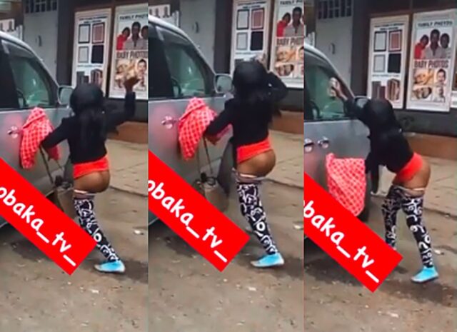 Naked S3x Worker Smashes Client’s Car Window For Failing To Pay Her