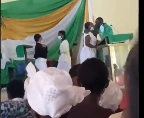 UPDATE: “I pray for forgiveness, the kiss was to add a human touch” — Anglican Priest