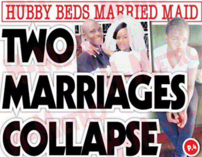 Two marriages collapse as boss is busted bedding his married maid