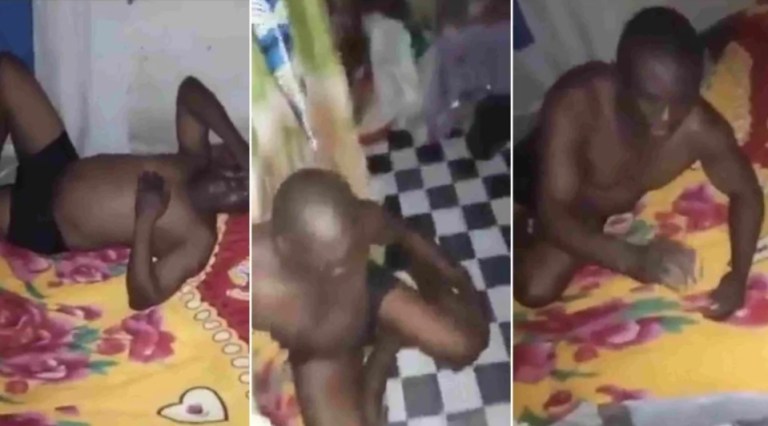 Man Begs for Mercy After He Was Caught In the Act With A Married Woman [video)