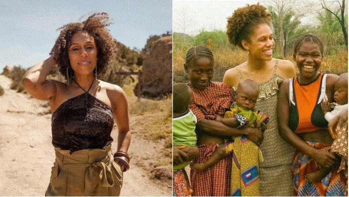 American actress discovers she is a princess back in Africa after tracing her roots
