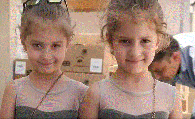 Meet Asna and Sana: The five-year-old twins rescued from Afghanistan