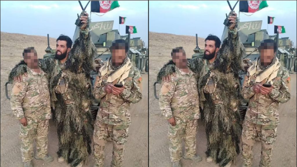 Taliban execute British-trained Afghan sniper in front of his family as revenge for working against them
