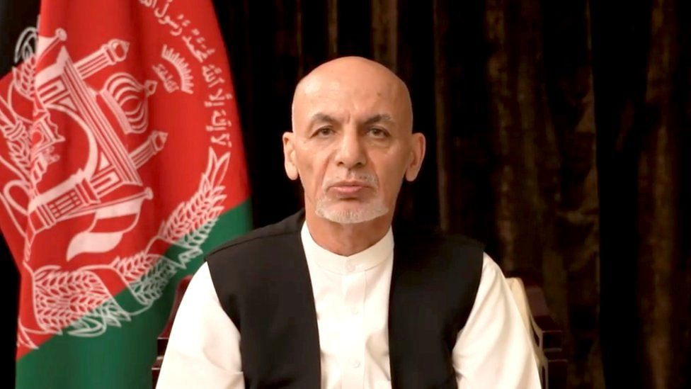 Former Afghanistan president Ashraf Ghani apologizes for fleeing from the country and allowing Taliban take over