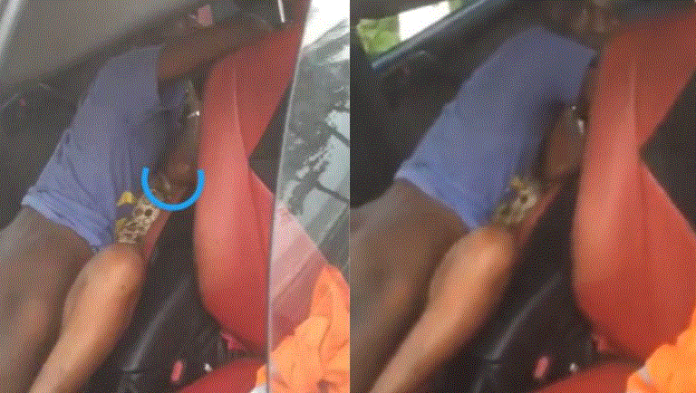 Video of taxi driver chopping his female customer for refusing to pay goes viral (Watch)