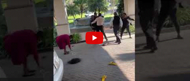 Zambia: Wife catches husband with another woman at popular hotel in Lusaka (Watch Video)