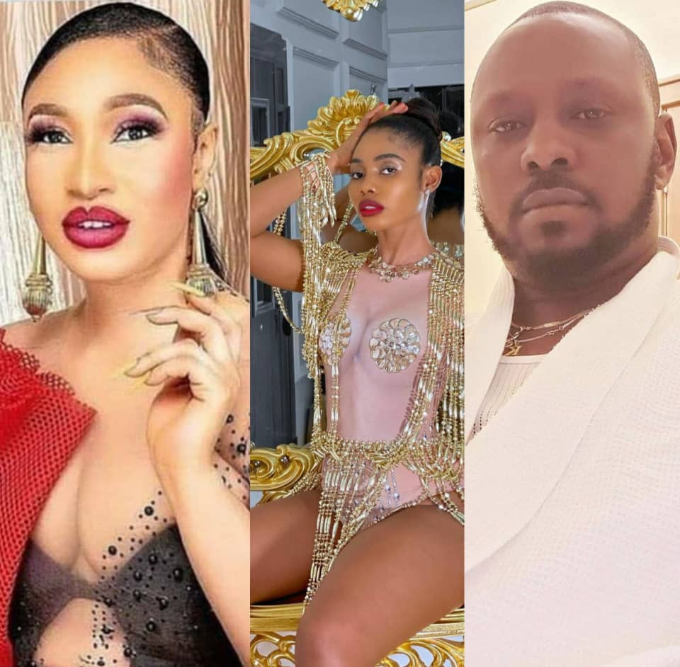 Prince kpokpogri has so much of your sex tapes in his possession – Tonto Dikeh alerts dancer, Janemena, as she responds to N10 billion lawsuit filed against her by her ex