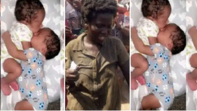 Mentally challenged woman allegedly raped gives birth to twins (Watch Video)