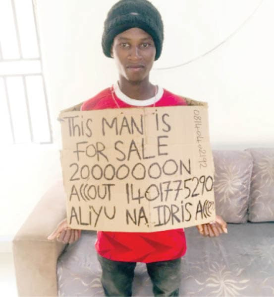 Man puts himself up for sale