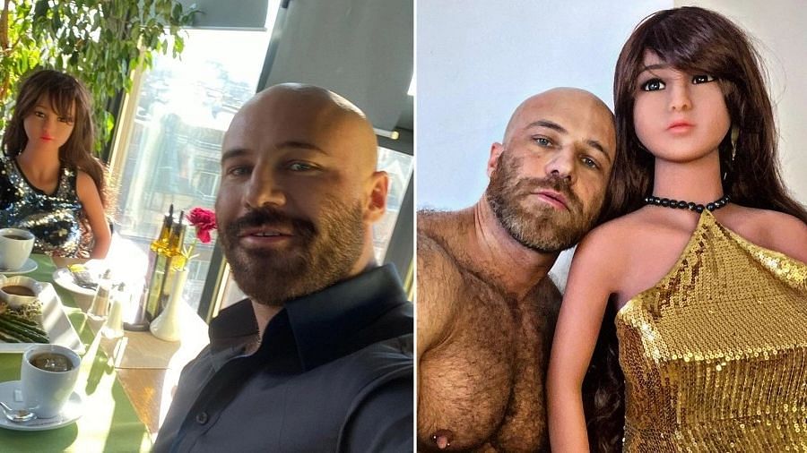 Bodybuilder Takes Second Sex Doll Wife To Bulgaria For Honeymoon