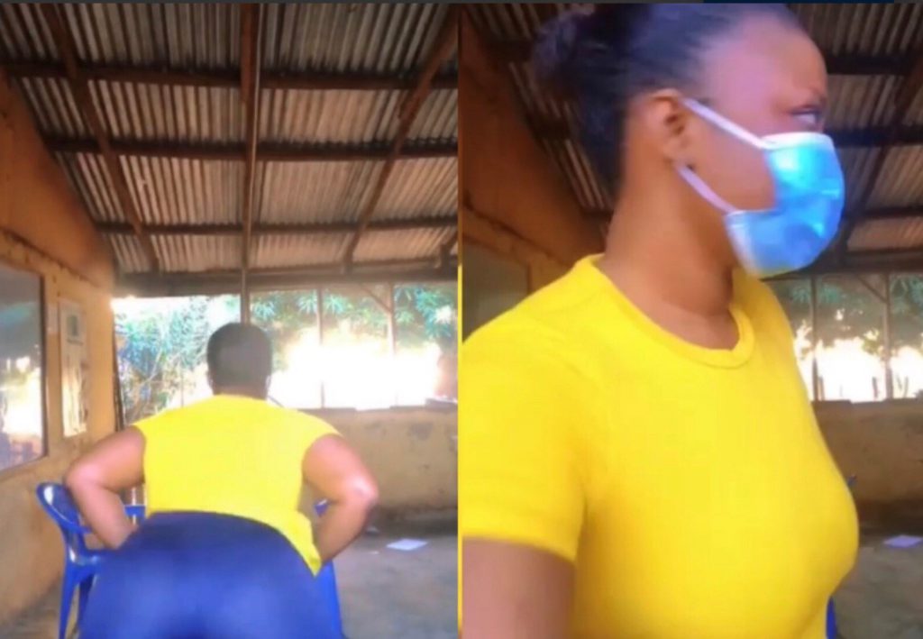 Watch As Primary School Teacher “Twerks” And “Shakes” Her Bum Bum In Class