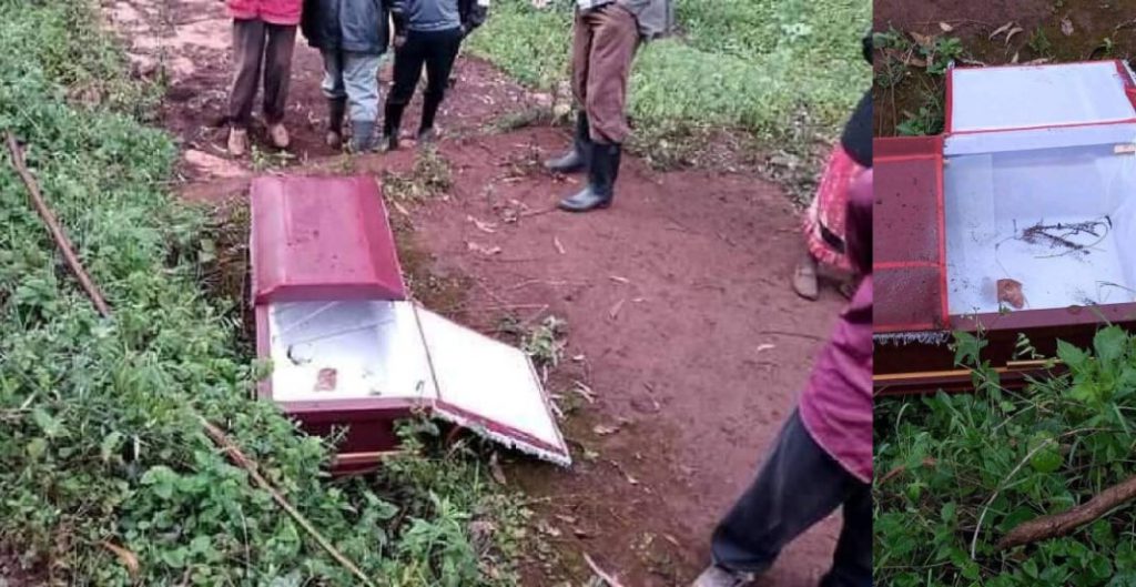 KENYA: Suspected Witches Exhume A Dead Kid, Eats Body Then Throws Coffin Near A River