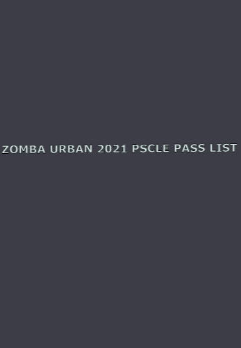 Zomba Urban 2021 PSLCE Pass List