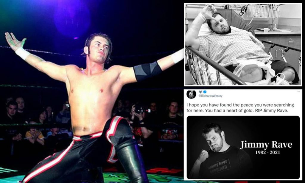 Former pro-wrestler, Jimmy Rave dies months after having both of his legs amputated