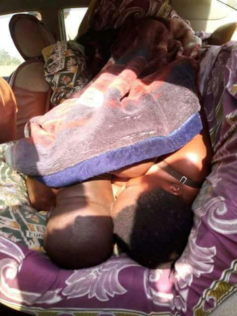 Cheating couple stuck together while having se-x (See Photos)