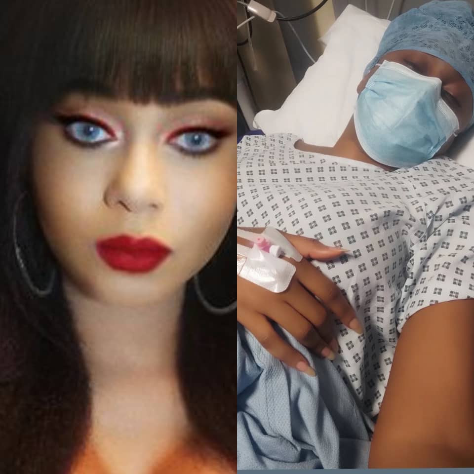 Nigerian transgender, Miss Sahhara, undergoes surgery to correct mistake made during her journey into womanhood