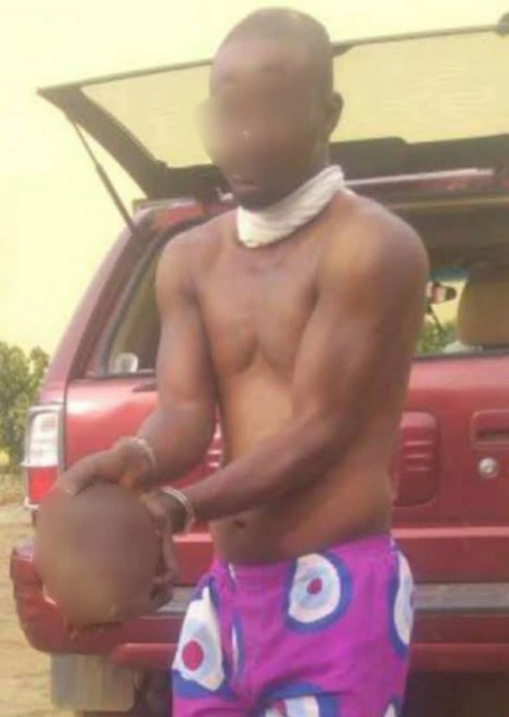 Nigerian Man Nabbed With Mutilated Human Skull, Claims He Was Set Up By His Stepdaughter’s Husband