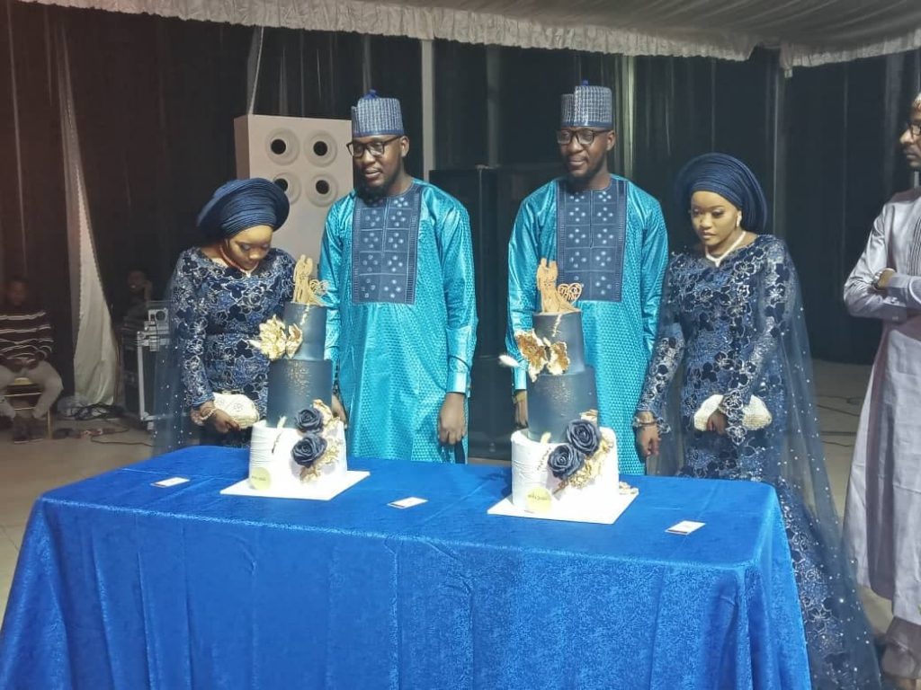 Popular Nigerian Twin Singers, Tagwayen Asali Marry Twins On Same Day