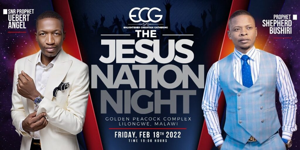 Prophet Bushiri, Prophet Uebert Angel to hold ‘The Jesus Night Service’ at Golden Peacock