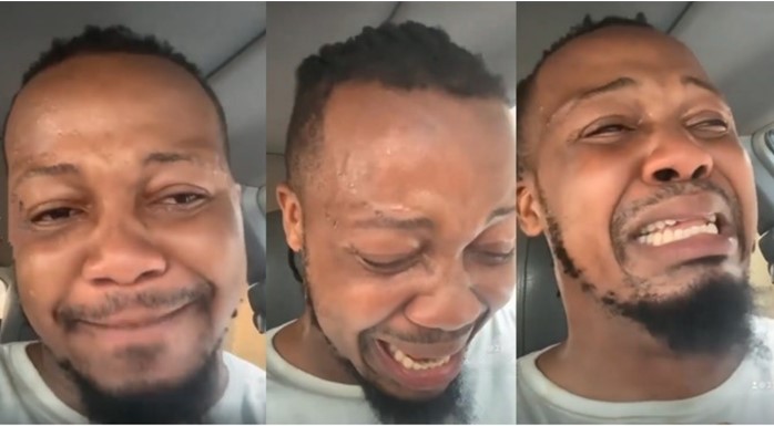 Watch As Young Man Weeps After Catching A guy Bonking His Girlfriend of 4 Years