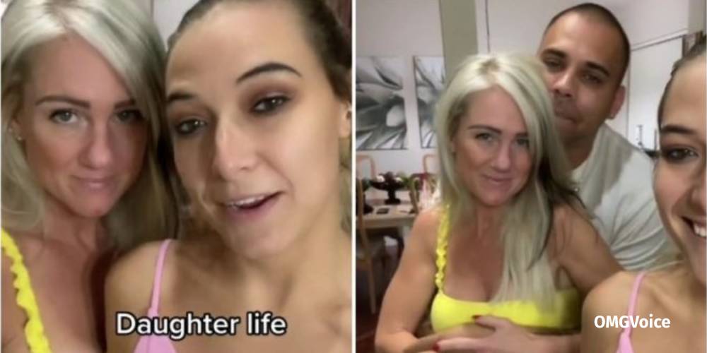 Woman shares her husband with Mum and sister