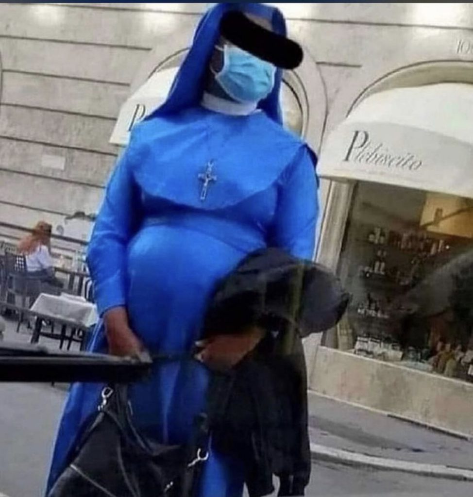 Bizarre| Roman Catholic Sister Spotted In Town Pregnant