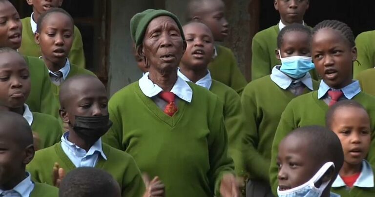 Kenyan 98 year old primary school student Priscilla Sitienei becomes role model