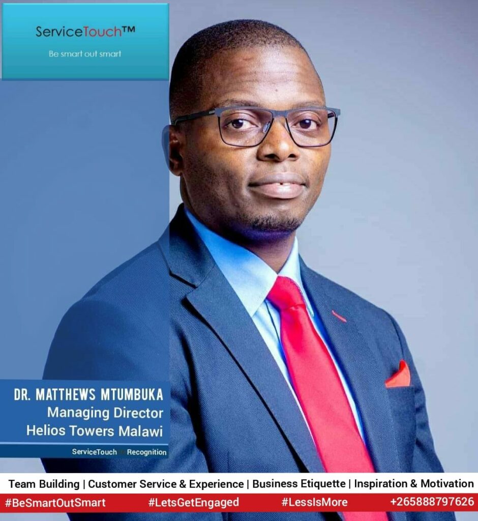 Dr. Mathews Mtumbuka appointed as Helios Towers Malawi Managing Director