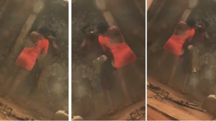 WATCH| Fight Breaks Out As Man Storms Cheating Girlfriend’s House To Take Back Phone