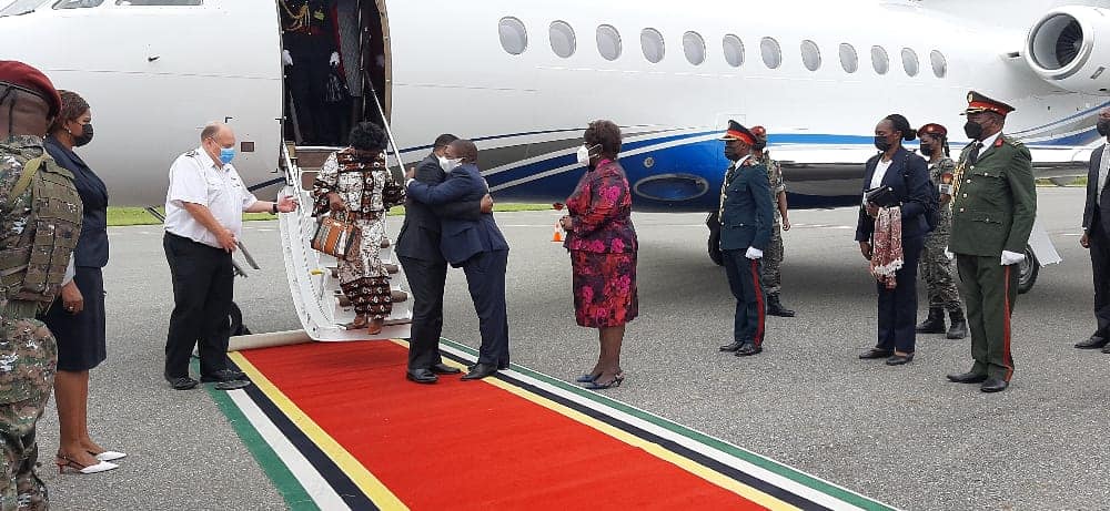 Chakwera arrives in Mozambique