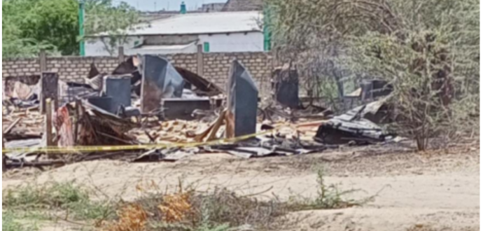 Kenyan Man Of God Went Rogue, Demolishes Church After He Caught His Wife Kissing Assistant Pastor