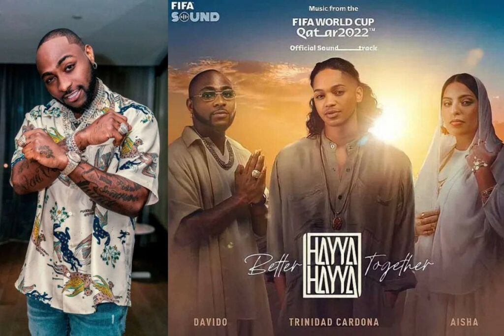 Davido features on FIFA World Cup official sound track