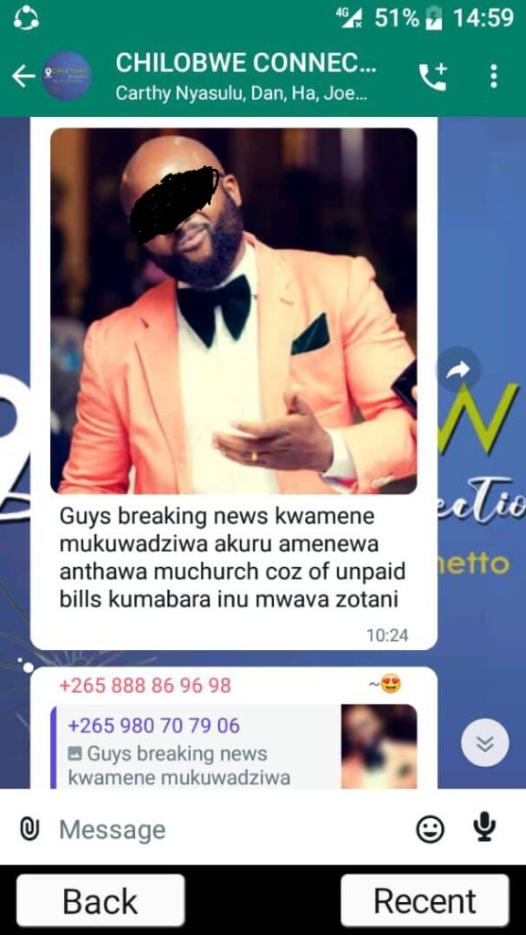 Chaos As Sex Workers Chase Client At Naotcha CCAP During Church Service