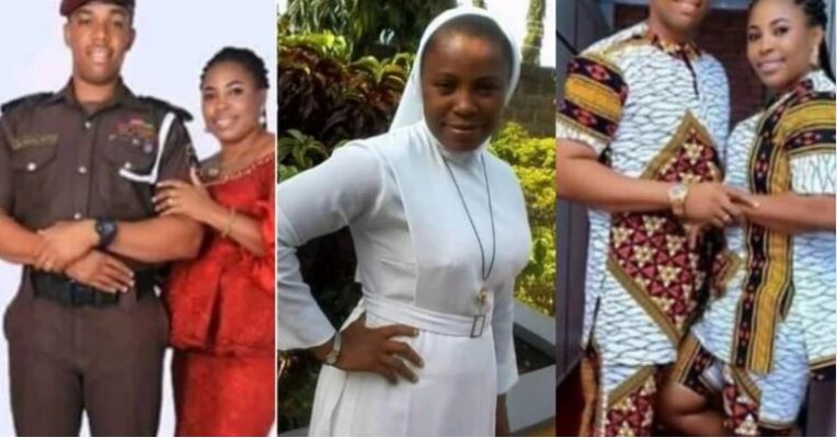 Catholic Sister Quits To Marry Police Officer (See Photos)