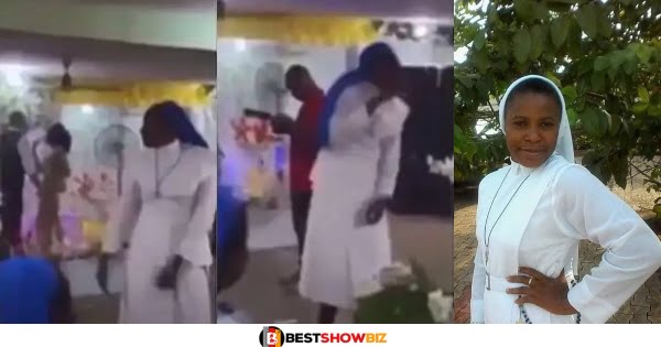 Catholic Sister Spotted Showing Off Her Crazy Dancing Moves At A Wedding Reception (Watch Video)