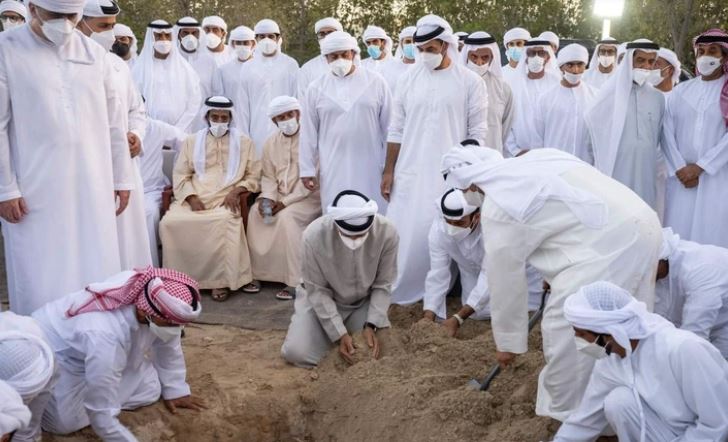 Check what people noticed at the funeral of the president of Dubai