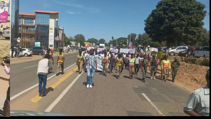 Heavy Police Presence At Anti-Chizuma Demos As Organizers Deliver Petition To Lilongwe City Council