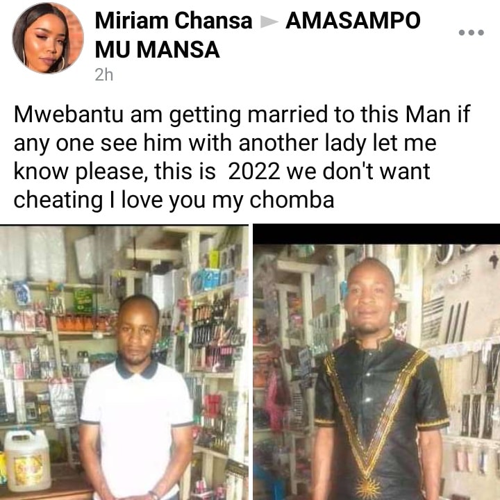 Zambian Woman Advertises Fiance On Facebook – Face of Malawi