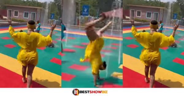 Nollywood Actress Tonto Dikeh Under Fire For Showing Her Punani At Children’s Park (Video)