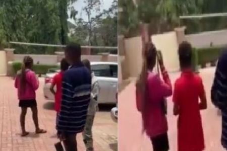 Watch|| Male, Female Teenagers Caught Booking A Hotel Room