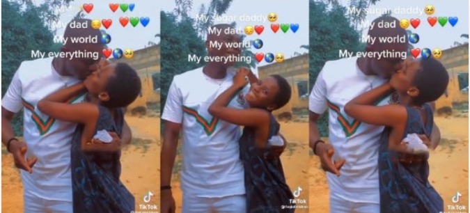 Watch|| Father Spotted Passionately K!ssing His Own Biological Daughter Stirs Online