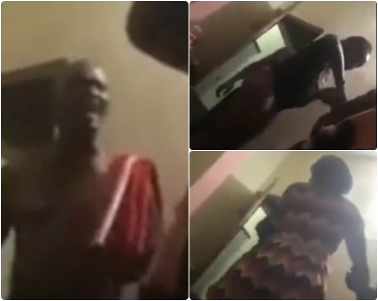 Watch|| Girls Stand Up Against Their Dad Who Threatened To Beat Their Mum To Death