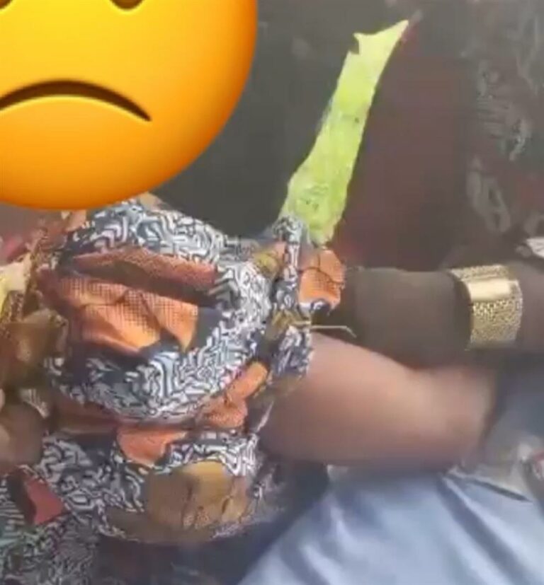 Watch|| Woman Caught Stealing Money Sprayed On The Celebrants At An Event