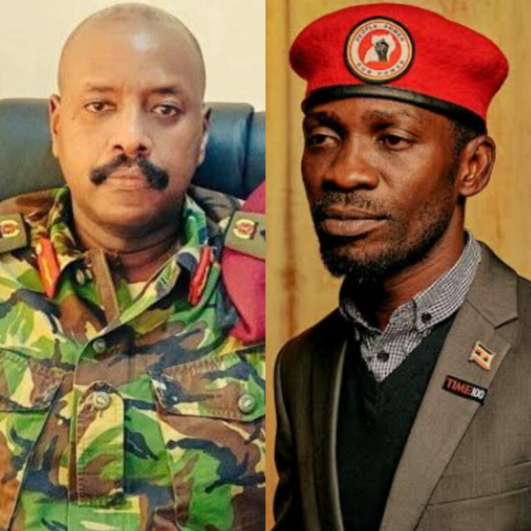 “I’m Not Competing For Your Father’s Shoes” Angry Bobi Wine Slams President Museveni’s son