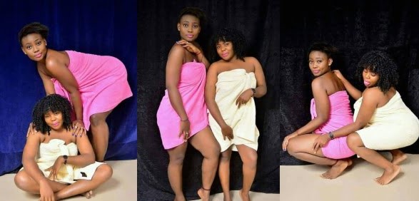 Photos|| Two Slay Queens Break The Internet With Their Towels Only Photoshoot