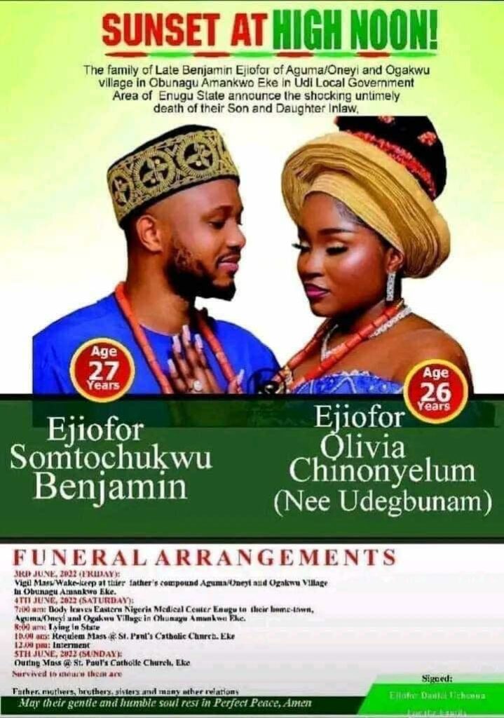 Couple Dies In Car Crush One Month After Their Wedding