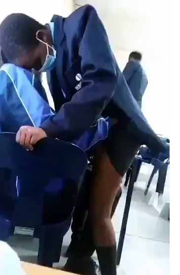Students Caught On Camera Doing It On A Chair In Class As Their Friends (Watch Video)